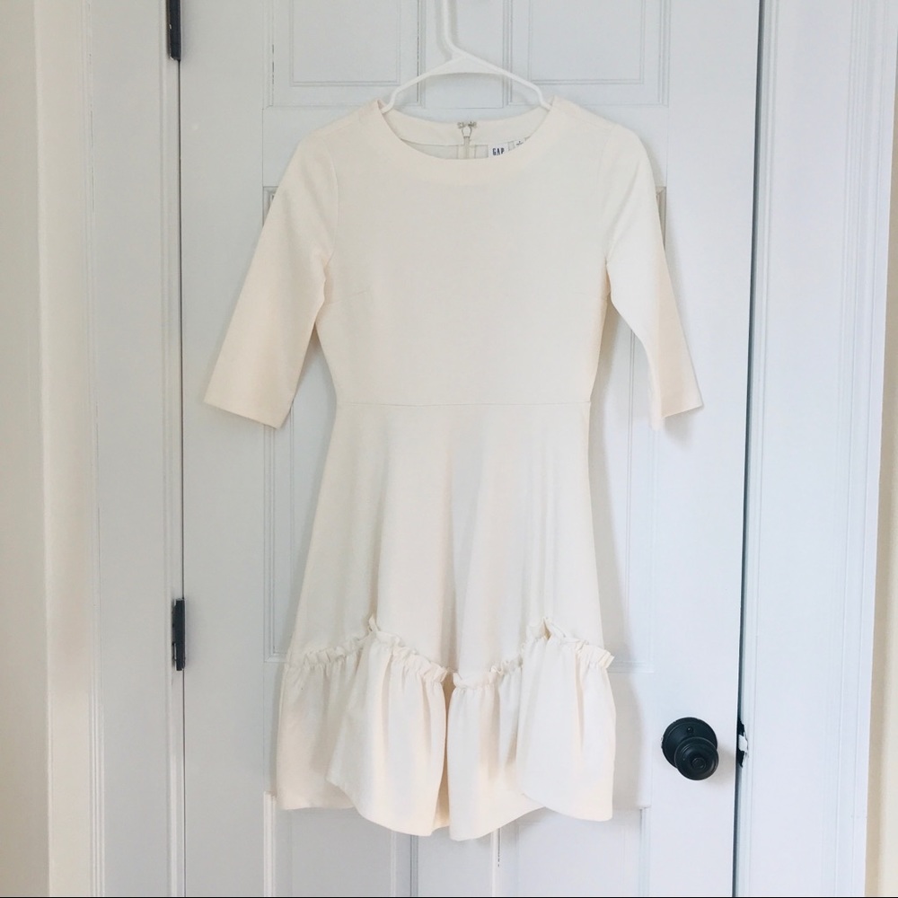 Gap Dress - white 2 Petite